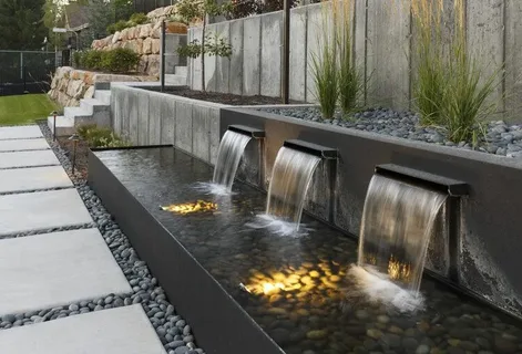 A Modern Masterpiece for Elegant Water Features